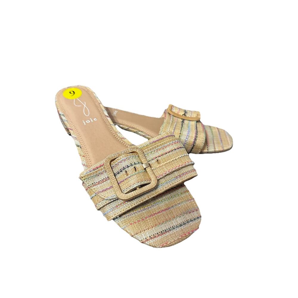 Joie Claire Coastal Woven Slide Sandal Size Womens 9 M Summer Beach Boho New